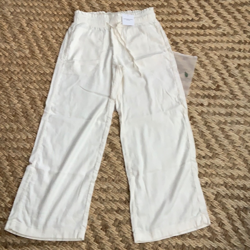 American Eagle Outfitters linen cotton pants. XS